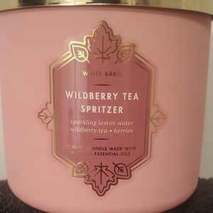 BBW 3 Wick Wildberry Tea Spritzer Candle